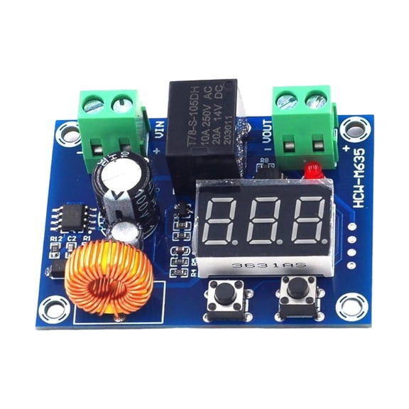 XH-M609 Voltages Protective Module 6V-60V Battery Low Voltages Digital LED Display Disconnect Protective Module Output