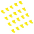 thumbnail image 4 of justharion 20 Pcs/set Couvre-Griffons pour Animaux de Compagnie, Capuchon de Protection en Résine avec Colle, Fournitures pour Animaux, Jaune, S, 4 of 9