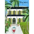 thumbnail image 2 of Day, Carla 24x32 White Modern Wood Framed Museum Art Print Titled - Key West Hemingway, 2 of 4