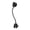 35cm, variant on Flexible Gooseneck Microphone Stand Double Clamp Holder For 13mm-45mm Round Tube Mount Camera Light Background Studio