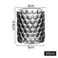 thumbnail image 3 of Taza de cristal de 300ml perfecl resistente al calor gris humo, 3 of 8