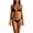Black with Shell-Embellished, variant on Women's Bikini Set, 2-Piece Swimsuit（Ribbed Pearl String Sizes S-XL）