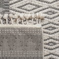 thumbnail image 6 of SAFAVIEH Marrakesh Bernadette Southwestern Polyester Runner Rug, Ivory/Blue, 2'2" x 12', 6 of 7