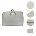 thumbnail image 3 of Unique Bargains Foldable Clothes Storage Bags with Handles Grey 27.5in*19.5*12in, 3 of 7