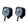 thumbnail image 1 of Pickleball Rackets Set Pickleball Paddle Set Carbon Fiber Composite Pickleball Racket Kit with 2 Paddles, 1 of 5