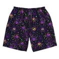 thumbnail image 5 of Goofa Multi-colored Spiders Printed Mens Swim Trunks Summer Quick Dry Short Beach Swimwear Bathing Suits-3X-Large, 5 of 9