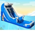 thumbnail image 3 of Jingo Jump 16 FT Semi-Commercial Hawaiian Water Slide, 3 of 5