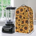 thumbnail image 5 of HELLHERO Hand Strap Food Processor Cover There is only one dust cover Polyester for Home Kitchen, Sunflower, 5 of 6