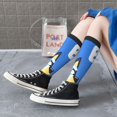 thumbnail image 7 of Saiise Bluey Funny Socks Men Women Boys Kids Adults Novelty Graphic Crew Tube Socks Crazy Design Casual Dress Socks for Sports,Running,Travel, 7 of 7