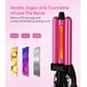 thumbnail image 4 of FARERY Mini rizador Waver, 1/2 pulgada, rizador de cabello para mujeres ondas de playa, infusión de queratina y aceite de argán, doble voltaje, bolsa, 4 of 5