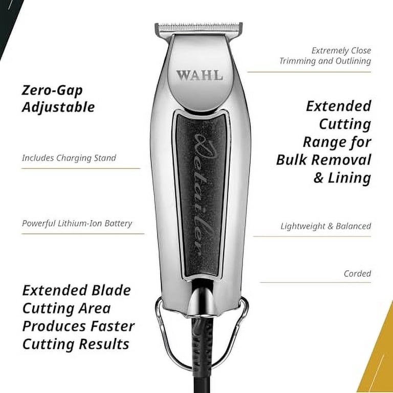 Wahl Professional Detailer Beard Trimmer, T-Blade for Close Edging