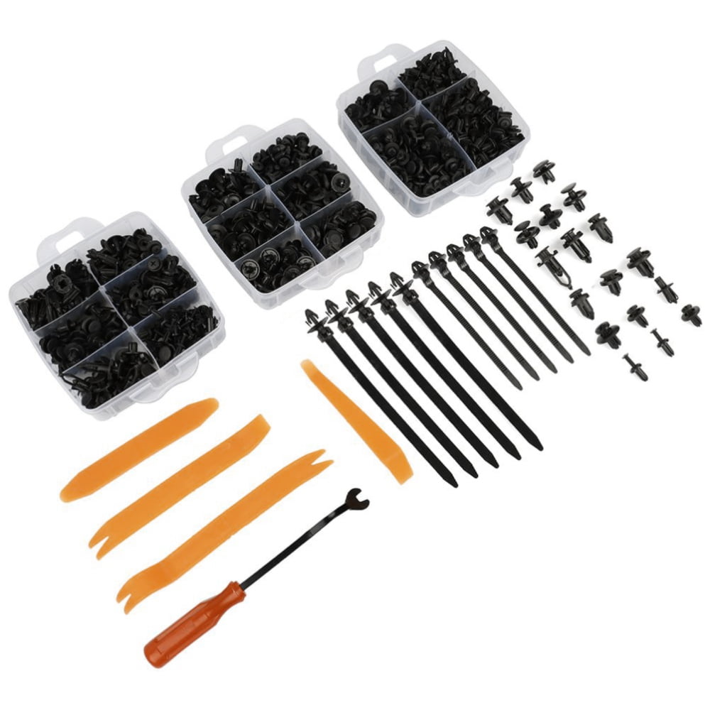 ZJYAIZD Car Retainer Clips Auto Fasteners Push Trim Clips Pin Rivet Bumper Kit (Plastic Clips,Plastic Box) for Subaru for BRZ for Impreza for Legacy for Outback for WRX for WRX ,for Mazda 6