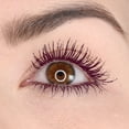 thumbnail image 2 of Whats Up Beauty - Watch Me! Burgundy Volumizing and Lengthening Mascara with Peptide and Vitamin B5, 2 of 5