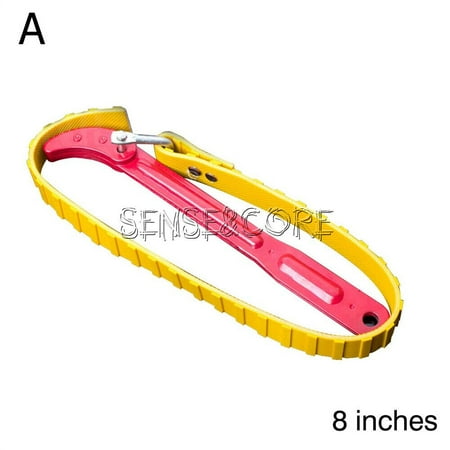 

Car Oil Filter Belt Wrench Adjustable Non-slip Strap Spanner Removal Tool 8 12