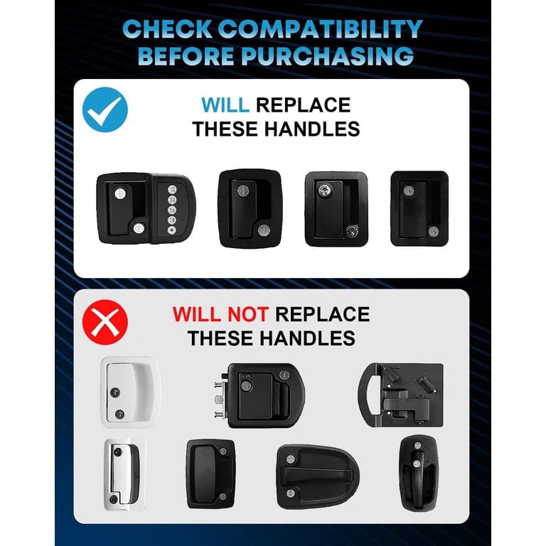 Kohree RV Door Lock, Keyless Entry with Remote photo 5