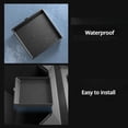 thumbnail image 4 of For Tesla Cybertruck 2024 Car Center Console Armrest Storage Box Silicone Pad Black, 4 of 10