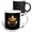 Multicolor, variant on 3drose, Charming Composition on Black Fiesta Squad. Sombrero, Maracas. Gift, 11oz Mug