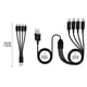 thumbnail image 3 of Universal Micro USB Charger Cable Multi Charger Cable Power up to 4 Devices Simultaneously Micro USB Splitter Cable, 3 of 5