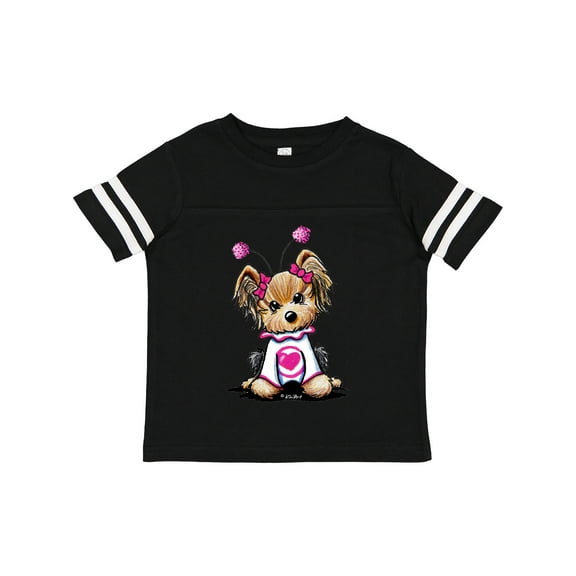 Inktastic Love Bug Yorkie Boys or Girls Toddler T-Shirt
