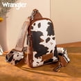 thumbnail image 3 of Bandolera Montana West Wrangler con estampado de vaca para mujer, 3 of 6