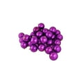 thumbnail image 2 of 60ct Purple Shatterproof Shiny Christmas Ball Ornaments 2.5" (60mm), 2 of 2