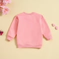 thumbnail image 4 of AOMPMSDX Toddler Baby Boys Girls Valentine's Day Letter Print Long Sleeve Tops Kids Clothes Girls Tops, Tees Shirts 3 Years-4 Years, 4 of 7