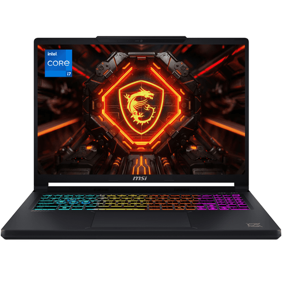 MSI Crosshair 16" QHD 240Hz Gaming Laptop, Intel Core i7-14650HX, NVIDIA GeForce RTX 5060, 16GB RAM, 512GB SSD (2026) (Software Offer with Purchase)