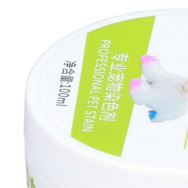 Dog Hair Dye, Semi-Permanent & Permanent Dye, for Pet Grooming, 100ml, Purple