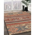 thumbnail image 2 of Ahgly Company Indoor Rectangle Abstract Camel Brown Abstract Area Rugs, 7' x 9', 2 of 6