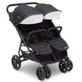 thumbnail image 1 of Jeep Destination Ultralight Side x Side Double Stroller, Midnight, 1 of 5
