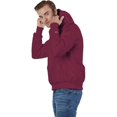 thumbnail image 3 of Champion Mens Reverse Weave Fleece Hoodie, S, Cardinal, 3 of 3