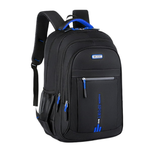 Mochila Yuyangstore nailon gran capacidad senderismo deportes al aire libre trabajo Azul 32 cm x 18 cm x 48 cm