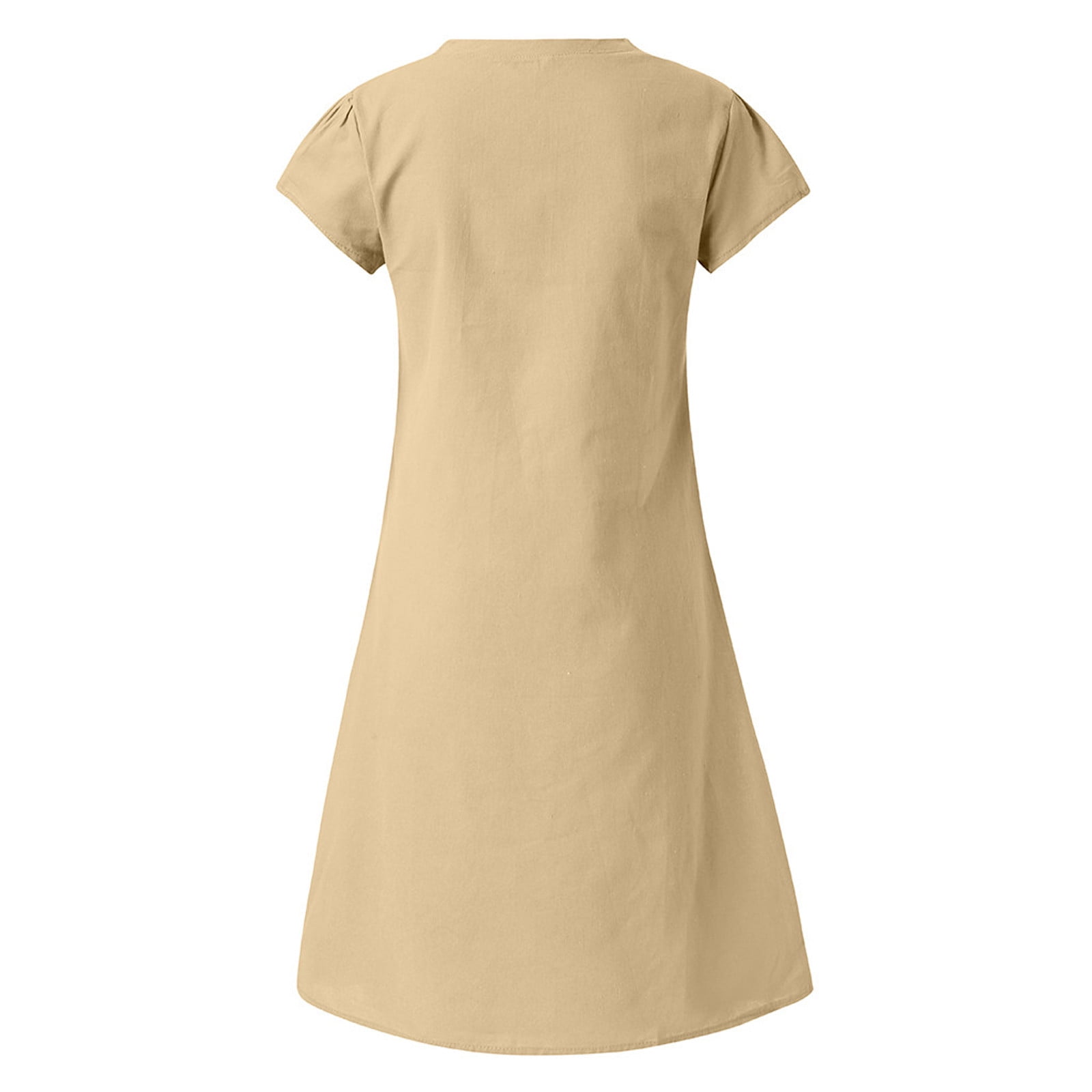 jsaierl Plus Size Maxi Dress for Women Short Sleeve Print V Neck Dress Flower Plus Size Dresses Comfy Bridesmaid Dresses