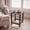 Grey, variant on LOGYAT 17" Square Adirondack Side Table, All Weather Resistant HDPE Outdoor Patio End Table , Ideal for Pool, Backyard, Garden, Porch, Deck and Outdoor Living Space, Black