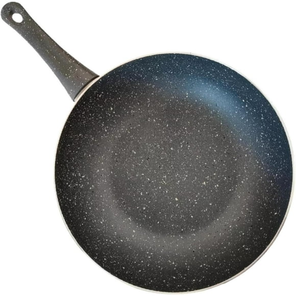 SARTEN WOK HONDO Y19-WM30 RECUBRIMIENTO MARMOL 30CM