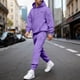 thumbnail image 1 of Ceisia Men's Loose Fit Hooded Sweatshirt & Jogger Pants Set | Casual Warm Two-Piece Tracksuit Gifts, 1 of 5