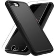 thumbnail image 1 of wonima11 for iPhone 7/8 Plus Case, with HD Screen Protector,[Military Grade Drop Tested] Heavy-Duty Tough Rugged Shockproof Protective Phone Case for iPhone 7/8 Plus 5.5”, Black, 1 of 1