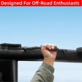 thumbnail image 2 of Front Roll Bar Aluminum Alloy Grab Handles for 2021 2022 2023 Interior Accessories (Black), 2 of 5