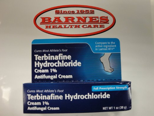 Terbinafine Hydrochloride Antifungal Cream 1% 1 Oz