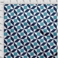 thumbnail image 3 of oneOone Viscose Chiffon Fabric Triangle|Parallelogram & Square Geometric Print Sewing Fabric BTY 42 Inch Wide, 3 of 4