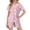Pink, variant on Purple Girls Homewear Set 2 Piece Soft Cozy Homewears Loungewear Star Moon Print Short Sleeve Top and Shorts,Size 4 T