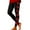 Black, variant on Womens Valentines Day Leggings Print Tights Leggings Control Yoga Sport Pants