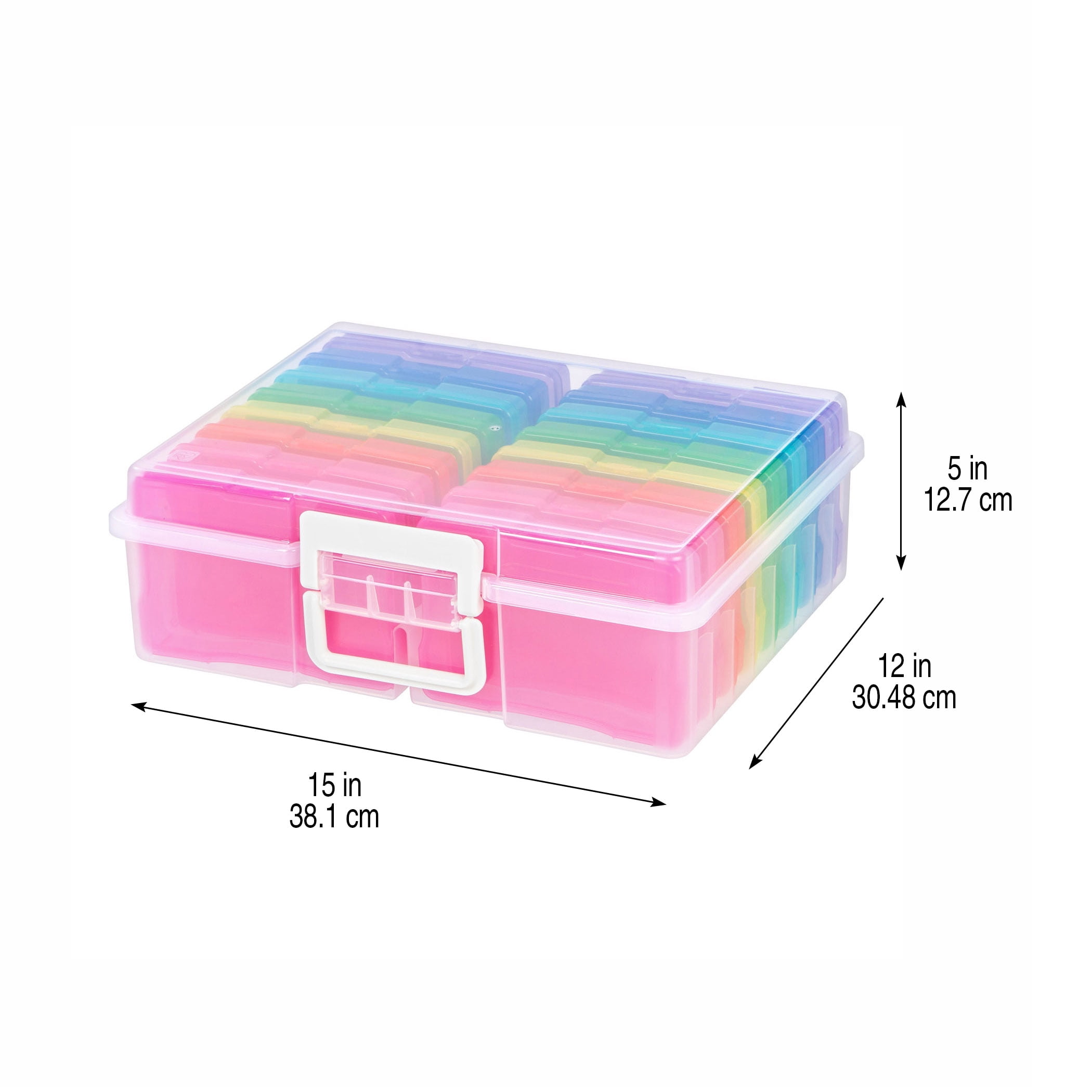 Simply Tidy 16 Cases Acid Free Container for Photos, 8 Pack