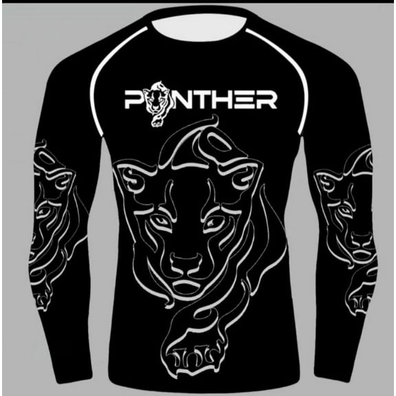 Panther Unisex Sports Long Sleeves Shirt: be ready for full power
