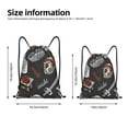thumbnail image 4 of Easygdp Japanese Sushi Hashi Drawstring Backpack, Beach Sackpack, Travel Sackpack Lightweight for Sports, Gym, Travel, Swimming - Small, 4 of 9