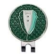 thumbnail image 2 of Marcadores de pelotas de golf para clips magnéticos para sombreros accesorios para bolsas de golf regalo para hombres y mujeres Verde Zulema Marcador de pelotas de golf, 2 of 8
