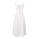 thumbnail image 4 of Vestido ajustado con cintura entallada y cordón ajustable para mujer - Vestido de fiesta sin mangas con cuello cuadrado y tirantes, con cremallera en la espalda (XS-XXL), 4 of 5