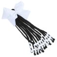 thumbnail image 1 of Children Ponytail Extension Braided Wig with Bowknot for Women, 1 of 5