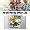 thumbnail image 1 of Tarjeta De Cartucho De Juegos Versión de EE. UU. Tarjeta de versión de serie para N64 (Mario Kart 64), 1 of 7
