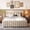 Beige, variant on Queen Velvet Upholstered Platform Bed with Twin XL Trundle, Beige, No Box Spring Needed, Space-Saving Sofa Bed for Guest Room, Apartment
